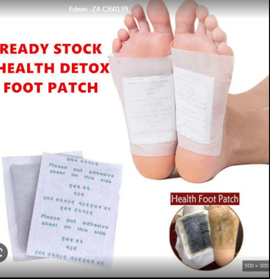 Natural Detox Foot Patch – Overnight Toxin Cleanse Pads