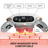 Automatic Abdominal Massager – Deep Tissue Relief for Belly, Back, Neck & Legs (Multi-Use, 3 Modes)