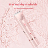 2-in-1 Women’s Electric Hair Remover – Double Head Shaver for Bikini, Body & Underarms (Wet & Dry)