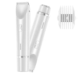 2-in-1 Women’s Electric Hair Remover – Double Head Shaver for Bikini, Body & Underarms (Wet & Dry)