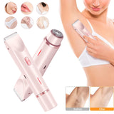2-in-1 Women’s Electric Hair Remover – Double Head Shaver for Bikini, Body & Underarms (Wet & Dry)