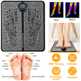 Electric Foot Massage Pad – EMS Foot Stimulator for Pain Relief & Relaxation