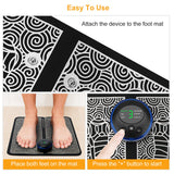 Electric Foot Massage Pad – EMS Foot Stimulator for Pain Relief & Relaxation