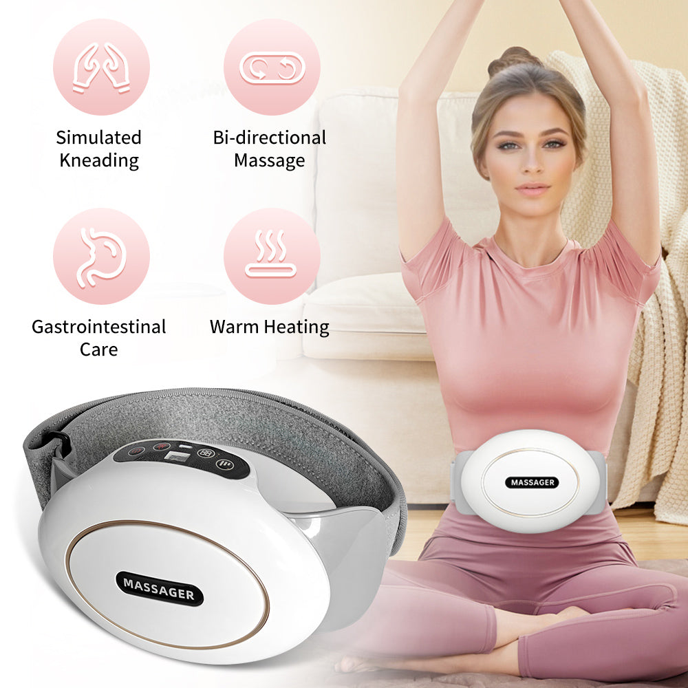 Automatic Abdominal Massager – Deep Tissue Relief for Belly, Back, Neck & Legs (Multi-Use, 3 Modes)