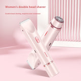 2-in-1 Women’s Electric Hair Remover – Double Head Shaver for Bikini, Body & Underarms (Wet & Dry)