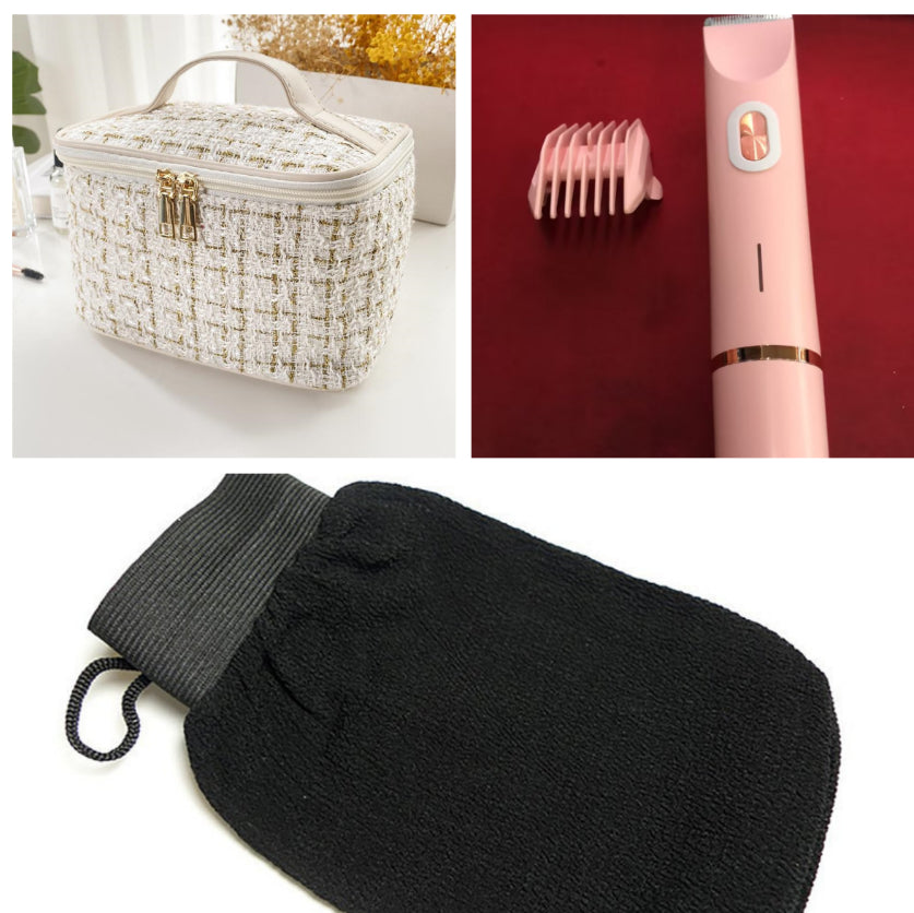 2-in-1 Women’s Electric Hair Remover – Double Head Shaver for Bikini, Body & Underarms (Wet & Dry)