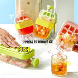 One-Click Cooling Cup – Instant Ice Maker Bottle with Straw (Portable & Stylish)